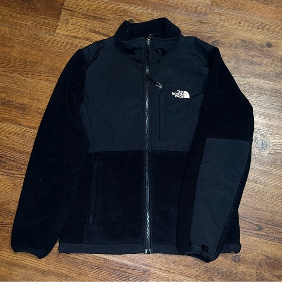 The North Face Black Denali Y2K Polartec Fleece Long Sleeve Zip Up Jacket Size M - Picture 1 of 13